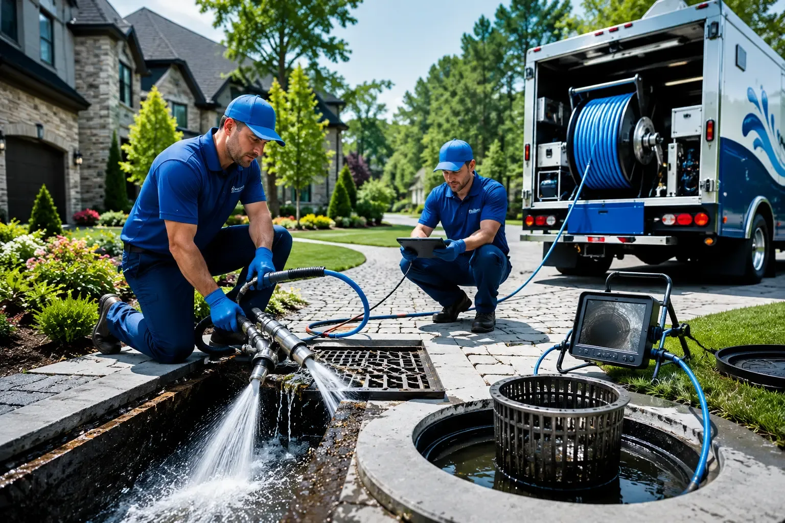 Local outdoor drain cleaning professionals in Enfield, IL