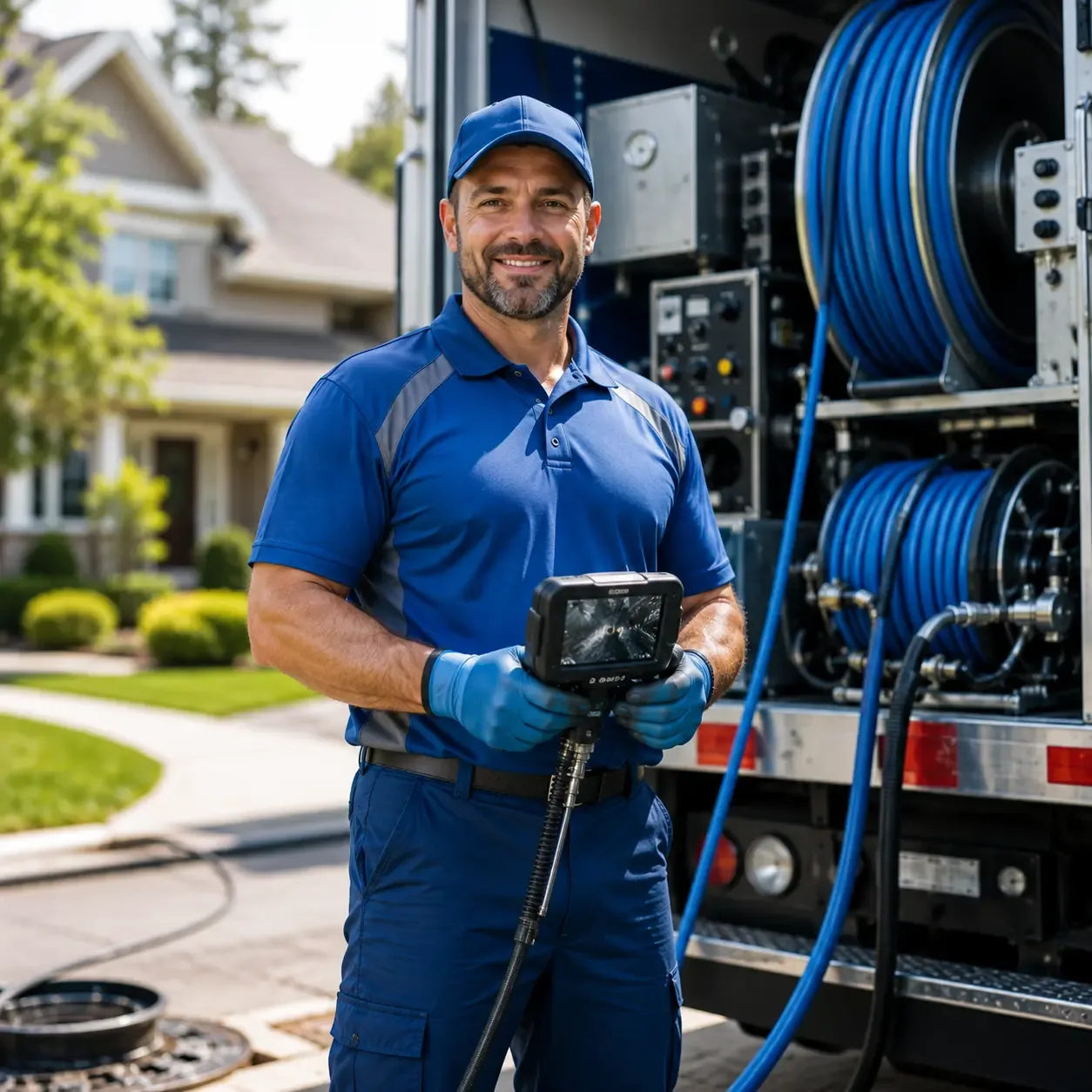 Local outdoor drain cleaning specialists in Enfield, IL